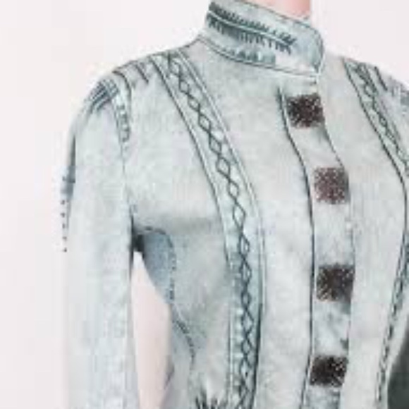 DG2 - Light Blue Denim Jacket- SZ Med - Picture 1 of 7